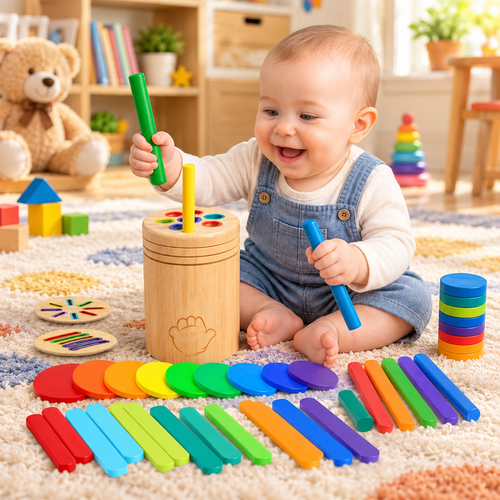 Montessori 3-in-1 Learning Toy