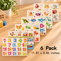 Wooden Peg Puzzle Set – 6 Pack